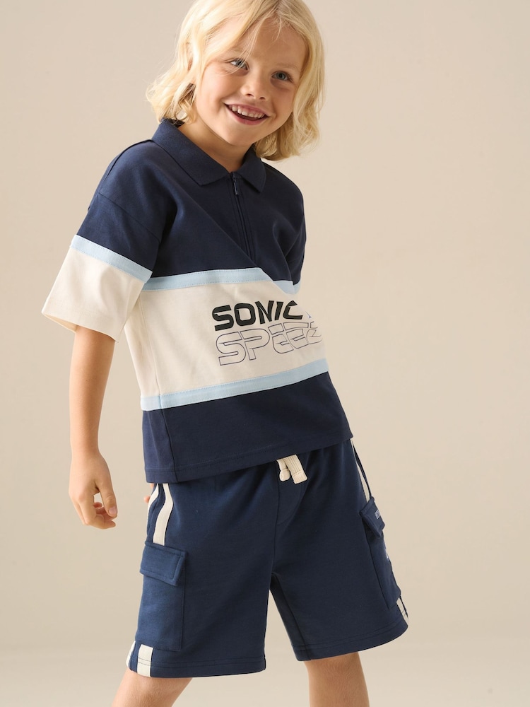 Angel & Rocket Sonic Blocked Polo Shirt - 画像 2 / 9