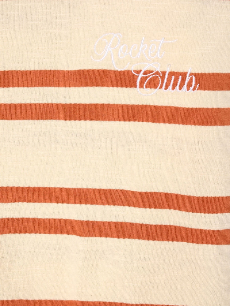 Angel & Rocket Theo Stripe Textured T-Shirt - 圖片 7,共 7 Angel & Rocket Theo Stripe Textured T-Shirt - 圖片 7,共 7