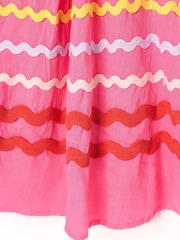Angel & Rocket Pink Electra Ric Rac Dress - Image 8 of 8