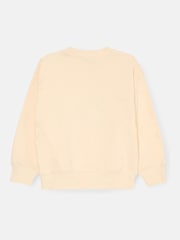 Angel & Rocket Cream Minecraft Sequin Sweatshirt - Image 5 of 6