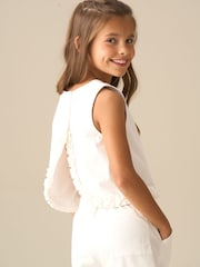Angel & Rocket White Emmie White Woven Top - Image 4 of 7