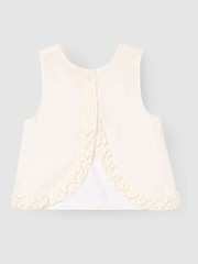 Angel & Rocket White Emmie White Woven Top - Image 6 of 7