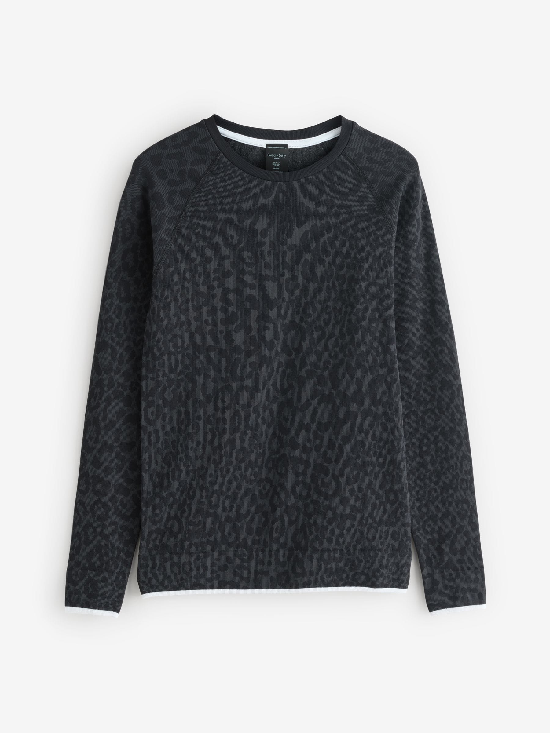 Satın al Sweaty Betty Animal Sıfır Yaka Base Katman Bluz Next