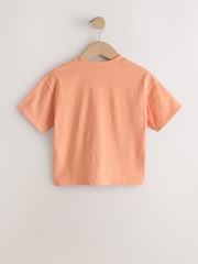Orange Summer Short Sleeve T-Shirt (3mths-7yrs) - Image 2 of 4