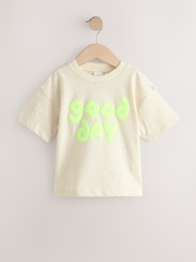 Grey Nep Short Sleeve T-Shirt (3mths-7yrs) - Image 1 of 4