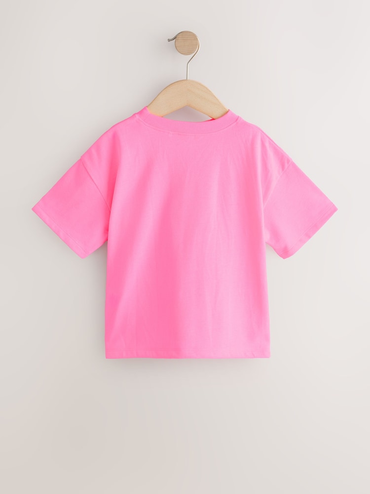 Pink Short Sleeve T-Shirt (3mths-7yrs) - Image 2 of 4