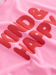 Pink Short Sleeve T-Shirt (3mths-7yrs) - Image 3 of 4