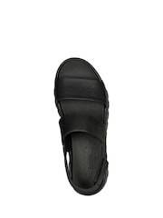 Skechers Black Arch Fit Footsteps Day Dream Sandals - Image 4 of 5