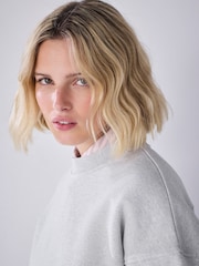 Grey Marl Crew Neck Sweatshirt - Image 4 of 5