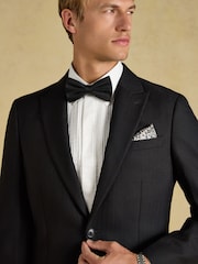 Joules Black Slim Fit Morning Suit Jacket - Image 6 of 8