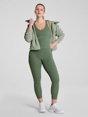 SPANX Cotton Fleece Full Zip Hoodie - 画像 3 / 5