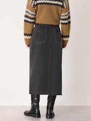 Φούστα Midi με κουμπιά και τζιν Whistles - Εικόνα 2 του 5