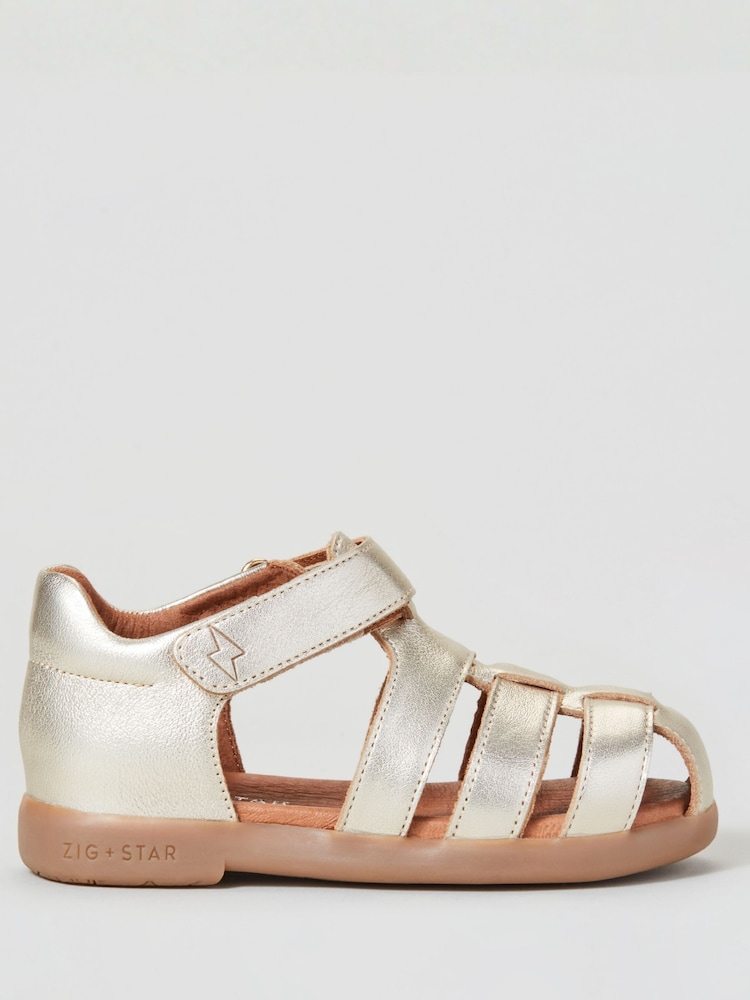 ゴールド - Zig+Star Cosmic Junior Closed-Toe Sandals - 画像 1 / 6