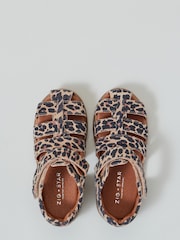 アニマル柄 - Zig+Star Cosmic Junior Closed-Toe Sandals - 画像 3 / 7