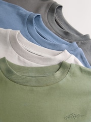 Minerals - Kurzarm-T-Shirts mit Logo-Brustgrafik im 4er-Pack (3–16 J.) - Bild 7 von 8