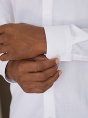 Белый - Мягкая рубашка с длинными рукавами N.Premium - Изображение 5 8
