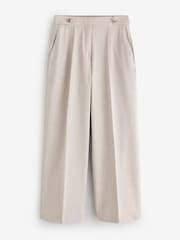 Laura Ashley Pleat Front Straight Leg Tailored Trousers - Imagen 7 de 9