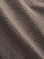 Washed Brown Balloon Leg Trousers - Image 9 of 9