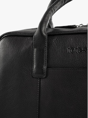 Totes Black Genuine Leather Laptop Bag - Image 5 of 5