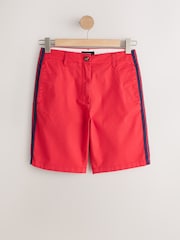 Κόκκινο - Chino Short With Side Stripes Shorts - Εικόνα 1 του 3