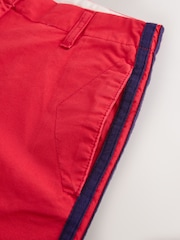 Κόκκινο - Chino Short With Side Stripes Shorts - Εικόνα 3 του 3