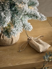 White Snowy 3ft Pre Lit Christmas Tree - Image 4 of 6