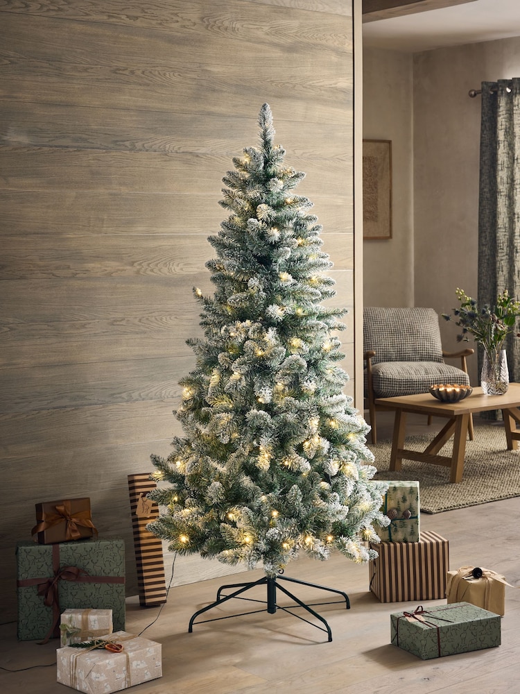 White Snowy 6ft Pre Lit Christmas Tree - Image 2 of 6 White Snowy 6ft Pre Lit Christmas Tree - Image 2 of 6