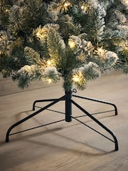 White Snowy 6ft Pre Lit Christmas Tree - Image 3 of 6