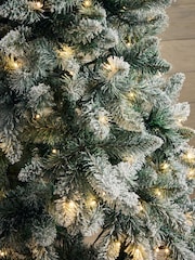White Snowy 6ft Pre Lit Christmas Tree - Image 4 of 6