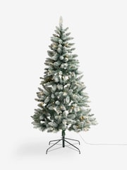 White Snowy 6ft Pre Lit Christmas Tree - Image 5 of 6