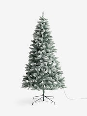 White Snowy 7ft Pre Lit Christmas Tree - Image 6 of 6