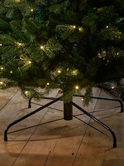 Green Nordmann Fir 6ft Pre Lit Christmas Tree - Image 3 of 6