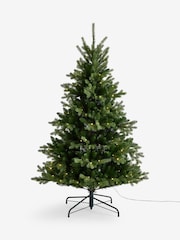 Green Nordmann Fir 6ft Pre Lit Christmas Tree - Image 5 of 6