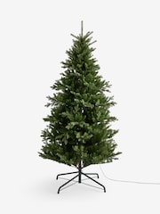 Green Nordmann Fir 7ft Pre Lit Christmas Tree - Image 6 of 6