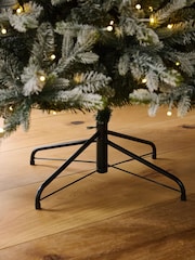 White Snowy Grand Fir 6ft Pre Lit Christmas Tree - Image 3 of 6