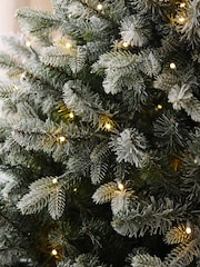 White Snowy Grand Fir 6ft Pre Lit Christmas Tree - Image 4 of 6