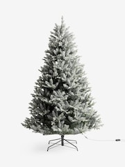 White Snowy Grand Fir 7ft Pre Lit Christmas Tree - Image 6 of 6