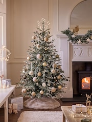 White Frosty Foliage 6ft Pre Lit Christmas Tree - Image 1 of 6