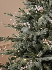 White Frosty Foliage 6ft Pre Lit Christmas Tree - Image 3 of 6