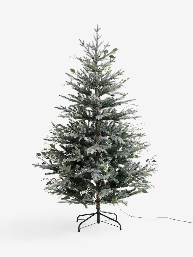 White Frosty Foliage 6ft Pre Lit Christmas Tree - Image 6 of 6 White Frosty Foliage 6ft Pre Lit Christmas Tree - Image 6 of 6