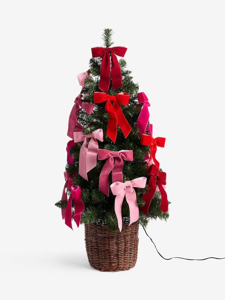 Green Ribbon Bow 3ft Pre Lit Christmas Tree - Image 5 of 5 Green Ribbon Bow 3ft Pre Lit Christmas Tree - Image 5 of 5