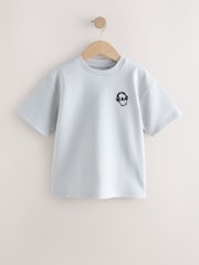 Grey Graphic Heavyweight Short Sleeve T-Shirt (3-16yrs) - Image 1 of 4