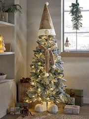 White Novelty Gonk 6ft Pre Lit Christmas Tree - Image 2 of 5