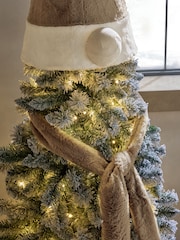 White Novelty Gonk 6ft Pre Lit Christmas Tree - Image 3 of 5