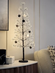 Black Twig 3ft Pre Lit Christmas Tree - Image 1 of 8