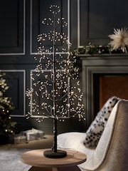 Black Twig 3ft Pre Lit Christmas Tree - Image 3 of 8