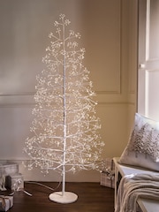 White Twig 6ft Pre Lit Christmas Tree - Image 1 of 5