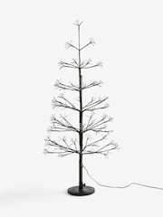 Black Multi Light Twig 3ft Pre Lit Christmas Tree - Image 8 of 8