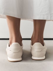 Neutral Forever Comfort® Slim Lace Up Logo Trainers - Image 9 of 10