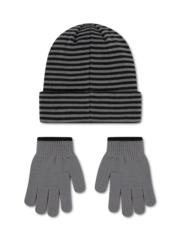 Nike Nan Micro Stripe Peak Beanie Hat - Imagen 2 de 4